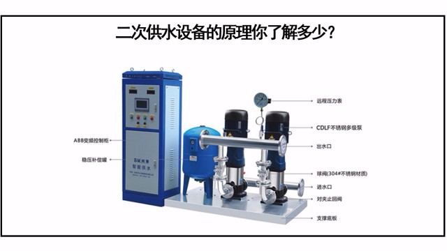 二次供水設備的原理你了解多少？